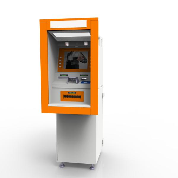 Buy cheap 22 Inch Wall Mounted ATM Machine Automatic Cash Didpenser Machine from wholesalers