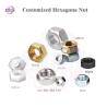 Buy cheap DIN 934 Hex Nuts Stainless Steel 304 316 A2-70 M4 M5 M6 M8 M10 M12 M16 M20 M24 for Mining from wholesalers