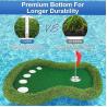 Buy cheap Artificial Grass and Cages Mats 2024 Inflatable Floating Green Mat for Outdoor Golf Game from wholesalers