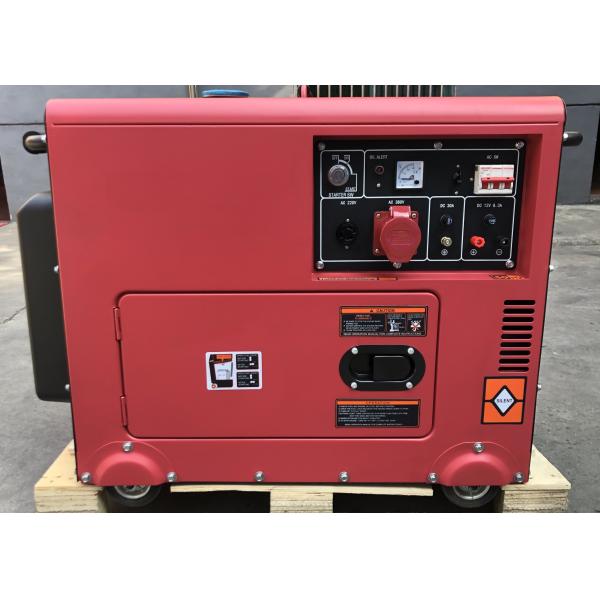Buy cheap Low Fuel Consumption Silent 7KW Single Cylinder Small Portable Generators from wholesalers