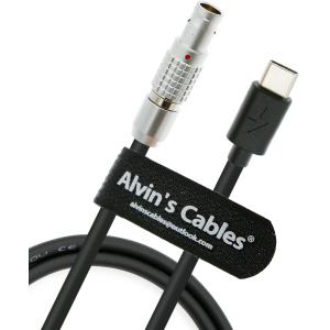 China Alvin'S Cables PD USB C Type C To 2 Pin Power Cable For Tilta Teradek SmallHD Z-CAM Fast Charging Cable 60cm 24inches on sale