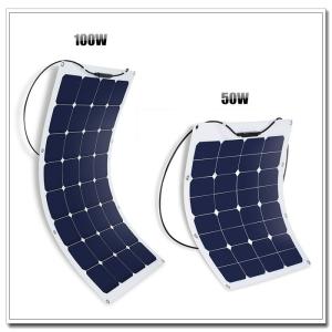 Buy cheap Yatch / Camping Use 12 Volt RV flexible Solar Panels 32 PCS With Cable MC4 Connector from wholesalers