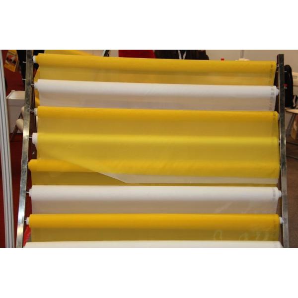 Wear Resist Silk Screen Fabric Mesh , 380mesh 150T- 31dia Polyester Printing