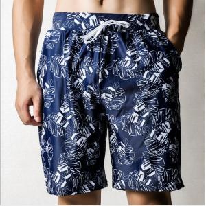Buy cheap 2018 newest design men's summer cool dye sublimation printed beach short Mens Waterproof Swim Trunk product
