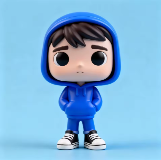 Custom PVC Vinyl Figure with 3D Sculpted Design Premium Soft PVC and Blind Box