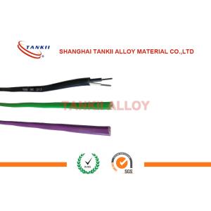 Type E T N K Thermocouple Cable with Braiding Screen 0.5mm 0.8mm 1.0mm 1.5mm