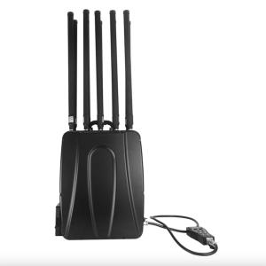 Buy cheap 10 Channel Man Pack Drone Jammer Backpack 16dbi Antenna 360°1.5km RF Range Jamming from wholesalers