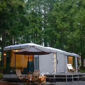 Buy cheap Galvanized Steel Space Capsule House with Solar Panels 8 Tons from wholesalers