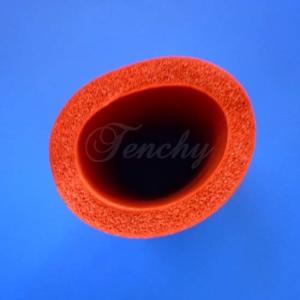 Buy cheap Silicone Rubber Sponge Foam Tube Harmless No Cracking For Protective Jacketing from wholesalers