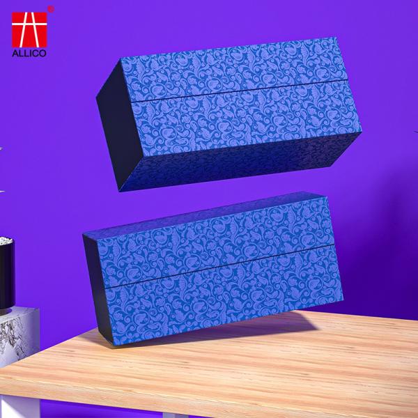 Buy cheap High End Cardboard Gift Boxes With Magnetic Closure CMYK Printing from wholesalers