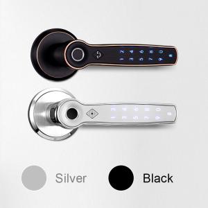 Buy cheap Electric Bluetooth Wifi Semiconductor Handle Door Lock For Bedroom from wholesalers