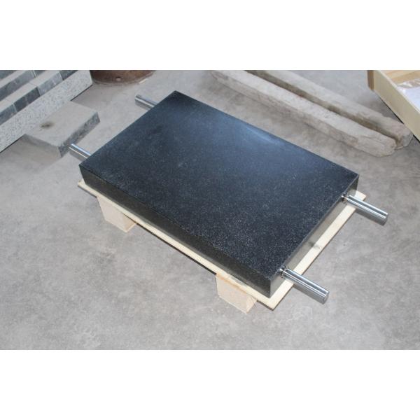 Two Face Lapped Granite Surface Plate Surface Table Calibration With Handle