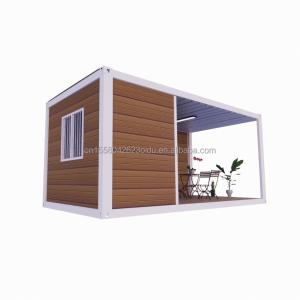 Buy cheap 20ft Prefabricated Wooden House Steel Frame Tiny Home for Forest Residential Container Mobile Prefabricated Houses Sale from wholesalers