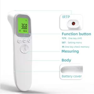 3cm - 5cm Measuring Distance Infrared Forehead Thermometer Digital Surface