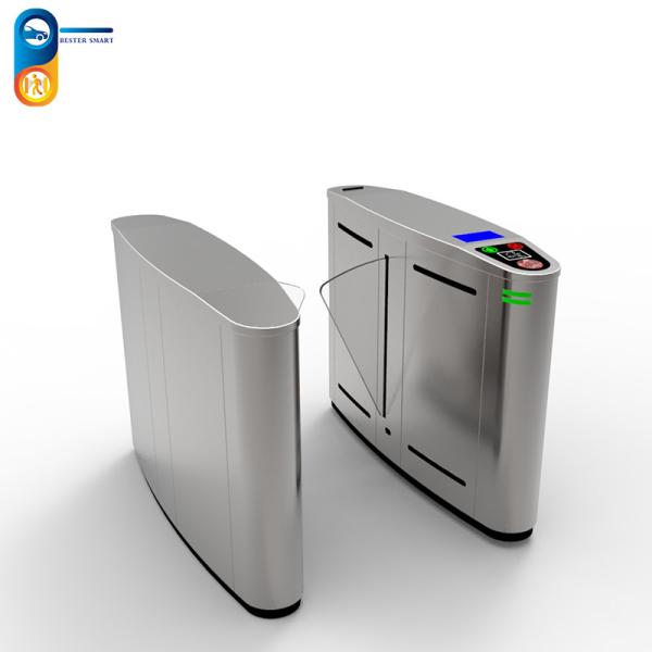 HF Pedestrian Passage Retractable Flap Gate Barrier Crowd Control Turnstiles