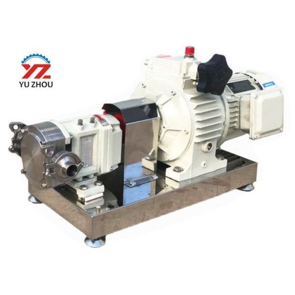 Heat Jacketed Rotary Lobe Pump With Stepless Speed Regulator 3RP Series