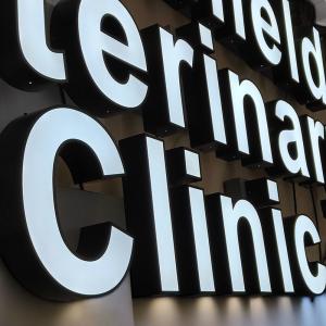 Buy cheap Factory Custom Waterproof Company Outdoor Sign Making Advertising Raceway Led Business Sign Letter Word Light Outside Signage from wholesalers