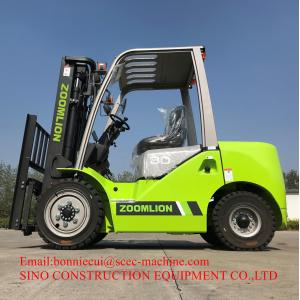 3.5 Ton 20 km/h Diesel Forklift Truck ISUZU Engine Container