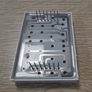 Pure Green 200mcd 5x7 Dot Matrix LED Display Transparent Glue