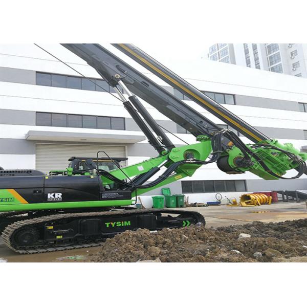 Quality 58m 1500mm Engine Auger Soil Hydraulic Pile Machine Screw Pile Driver Drilling for sale
