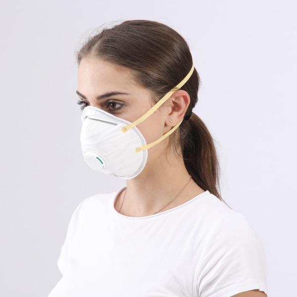 Buy cheap FFP2 / N95 Anti Dust Face Mask Anti Particle Cup Shaped Face Mask from wholesalers