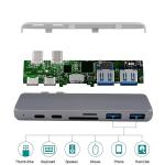 7 in 1 Type C Hub USB-C to 3 Port USB 3.0 Hub 1 Port HDM I USB C Hub with SD TF