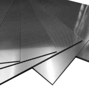 Buy cheap High Strength Real 3K Carbon Fiber Plate / Panel / Sheet 0.5mm Thickness from wholesalers