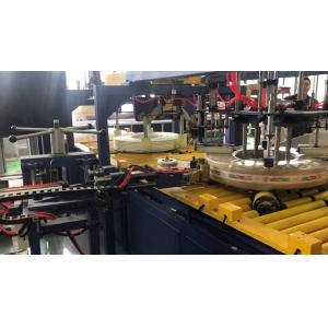 Buy cheap 300mm Plastic Coil Packing Machine With Labeling Unloading System from wholesalers