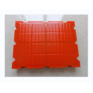 Buy cheap Red Dewatering Polyurethane Screen Mesh For Concentrate Dewatering from wholesalers