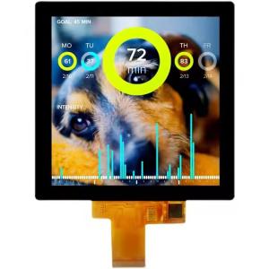 China 3.95 Inch 480*480 Resolution TFT LCD Display with 300CD/M2 Brightness and RGB Interface on sale