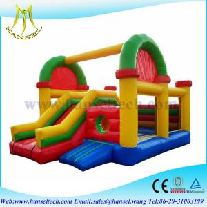 Buy cheap Hansel Popular Outdoor and Indoor Inflatable Jumping House with Slide from wholesalers