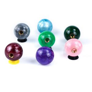 Round Billiard Gumball Shift Knob , Manual Gear Stick Shift Knob