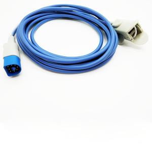 Buy cheap Blue HP Pediatric 3M Spo2 Finger Clip , Medical Monitor Spo2 Sensor Cable from wholesalers