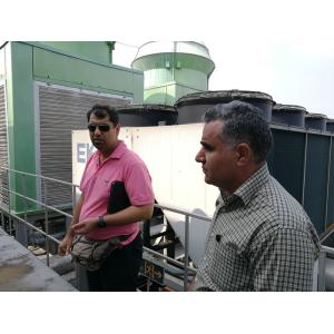 380V 140 Tons Air Cooled Screw Chiller With Compressor