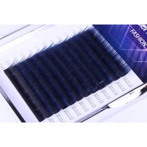 Buy cheap UV Colorful Colored Eyelash Extensions J B C D Curl 0.07mm Thickness Hand Made Type from wholesalers