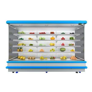 Buy cheap European Style Multideck Open Chiller R404a 2831L Vegetable Display Freezer from wholesalers