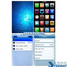 Buy cheap HiPhone X7 Quad Band Single Card Single Standby Dual Cameras WIFI Bluetooth Java 3.5-inch Capacitive Touch Screen Phone With Built-in Battery from wholesalers