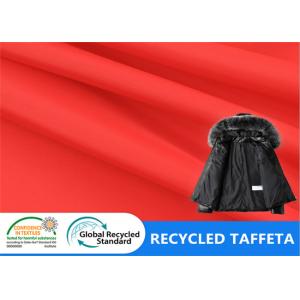 Buy cheap Plain 210T 58 Recycled Polyester Fabric For Cloth Lining from wholesalers