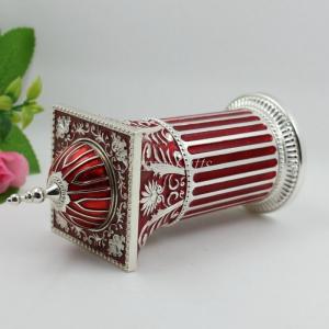 Buy cheap Shinny Gifts Retro European High-End Peacock Hand Pressure Automatic Toothpick Holder&box from wholesalers