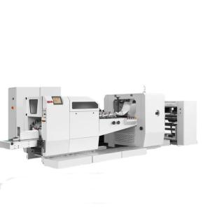 Buy cheap Pointed Bottom Automatic Paper Bag Making Machine For Shopping Bag Making OEM from wholesalers
