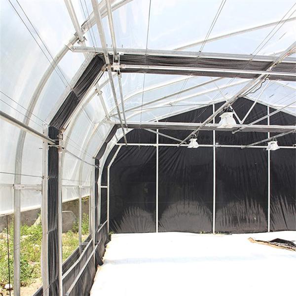 China 30m-60m Automatic Blackout Greenhouse With Monitoring System on sale China 30m-60m Automatic Blackout Greenhouse With Monitoring System on sale