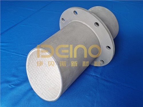 Quality 10mm Wear Resistant Ceramic Pipe Abrasion Resistance Alumina Ceramic Pipe for sale