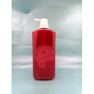 Buy cheap Hot Stamping​ Big Shampoo Bottles , Pump Cosmetic Bottles PET Material from wholesalers