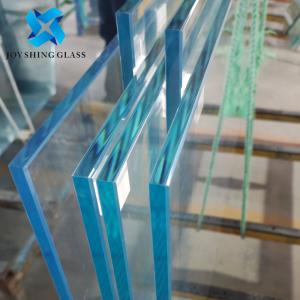 Buy cheap Customized Rectangular Crystal Tempered Glass 12mm Glass Railing from wholesalers