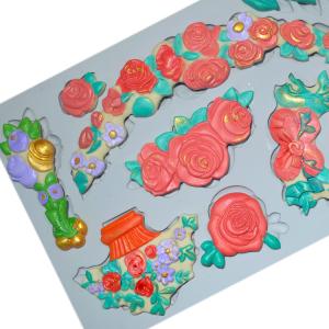 Buy cheap Household Silicone Baking Utensils Fondant Mold Mat Non Stick Customized from wholesalers