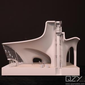 1/50 Monochrome Architecture Model MAD Lucas Museum Custom