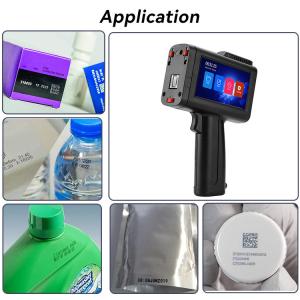 Buy cheap Portable Handheld Inkjet Printer Gun , Portable Inkjet Printer Label Printer With Data Matrix GS1 from wholesalers