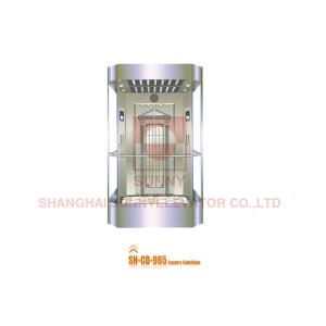 Hailine Stainless Steel Observation Elevator Cabin Capsule Sightseeing Glass