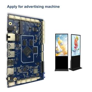 Buy cheap Embedded Linux Board RK3568 ARM G52 2EE 1TOPS Motherboard For Digital Signage from wholesalers