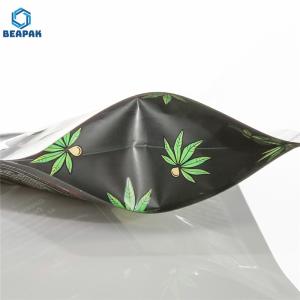 Stand Up Zipper Flat Bottom 150g Coffee Bags With Valve